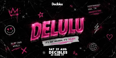 DELULU' Bolly Tech Night at Decibles, Melbourne