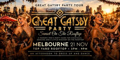 GREAT GATSBY PARTY TOUR