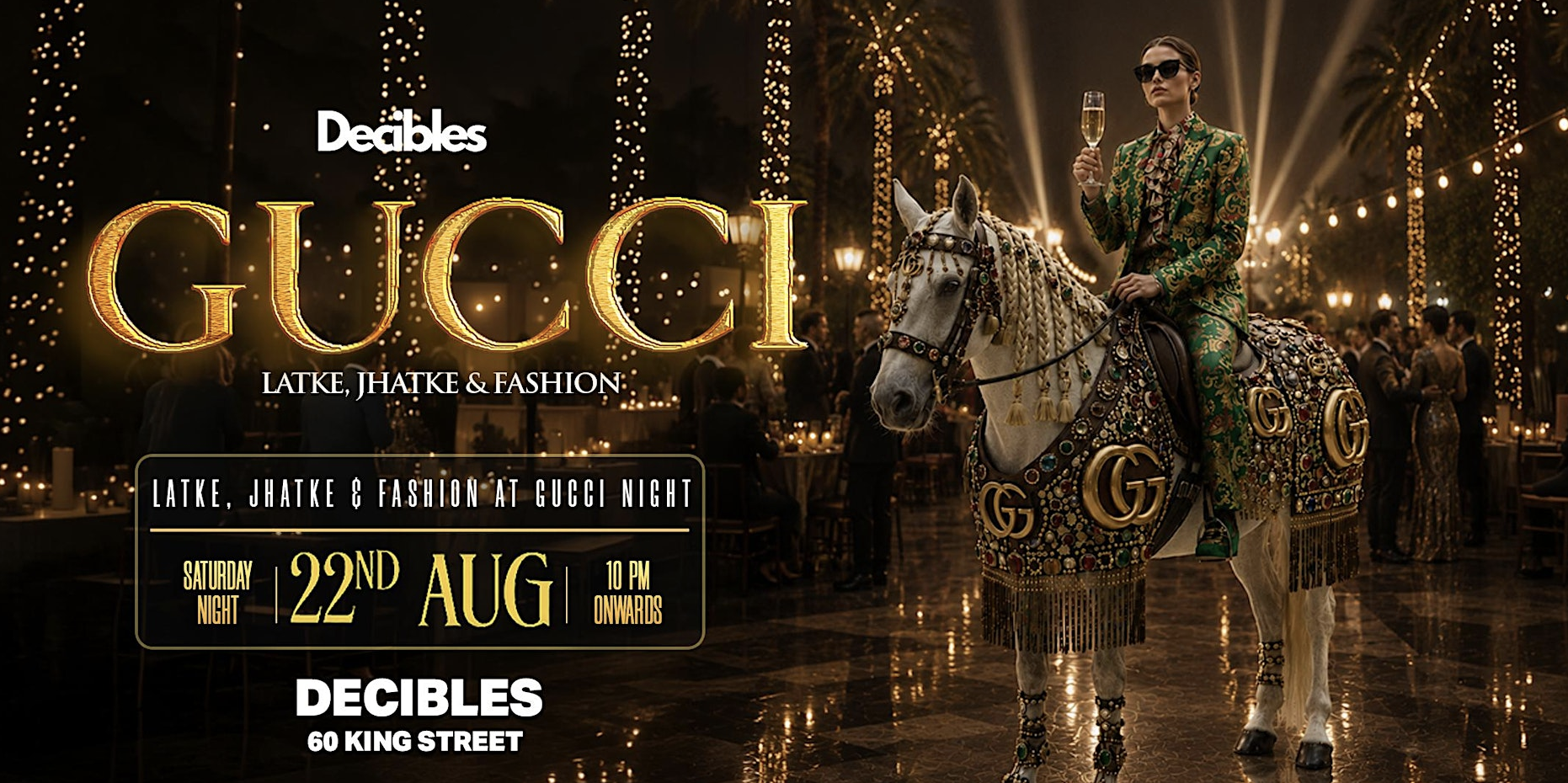 GUCCI - Bollywood Night At Decibles, Melbourne