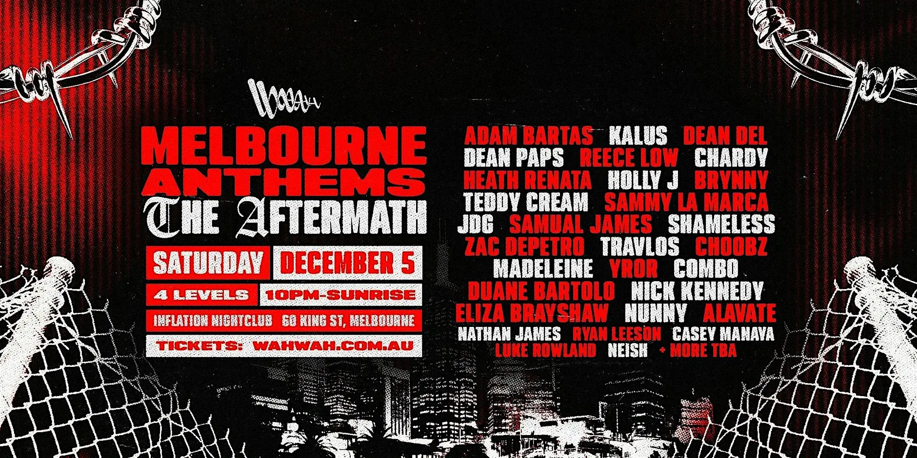 Melbourne Anthems Top 50 | The Aftermath