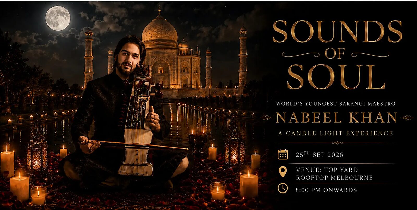Sounds of Soul: Nabeel Khan Live in Melbourne | Candlelight Concert