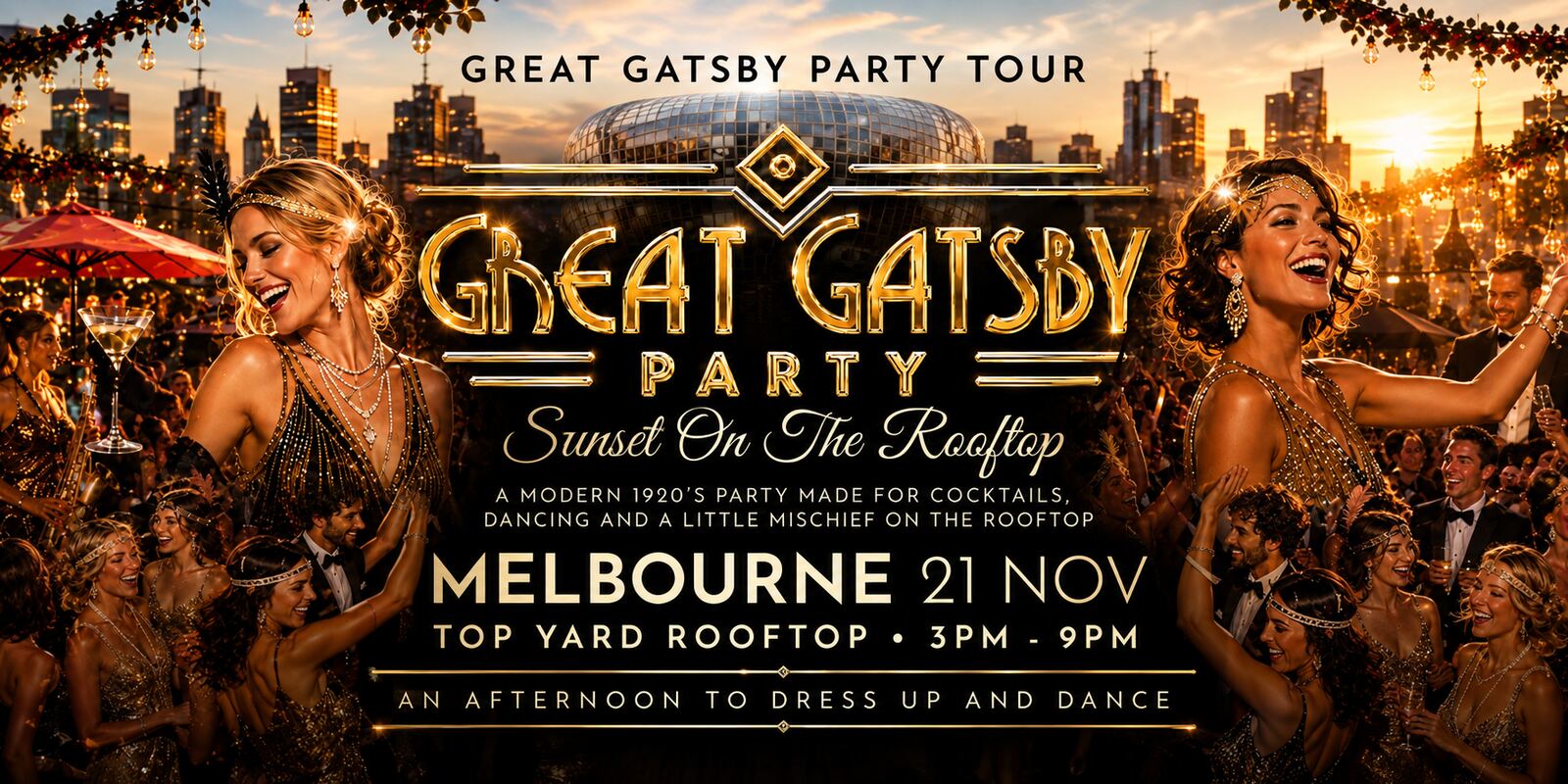 GREAT GATSBY PARTY TOUR